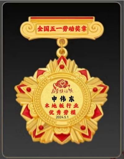 木地板優(yōu)秀行業(yè)優(yōu)秀勞?！陚|